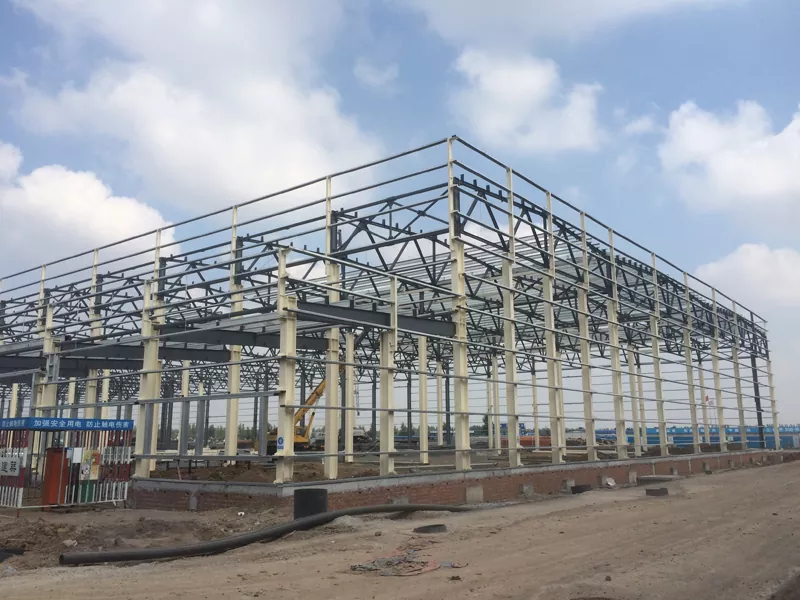 Construcció d’estructures emmarcades d’acer