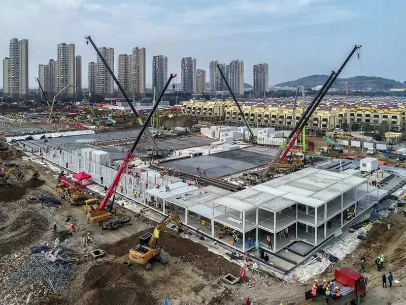 Edifici Hospitalari d'estructura d'acer modular