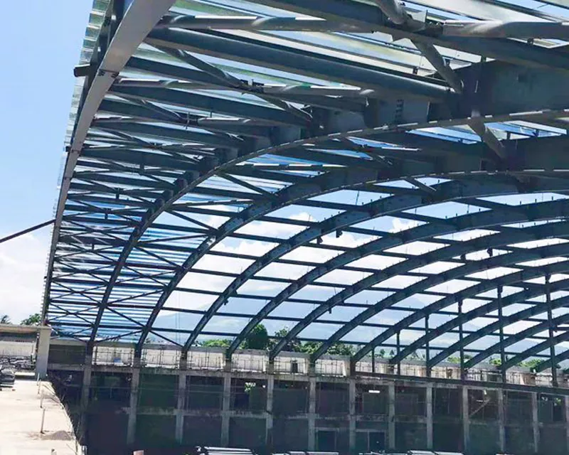 Construcció d'estructura d'acer multifuncional