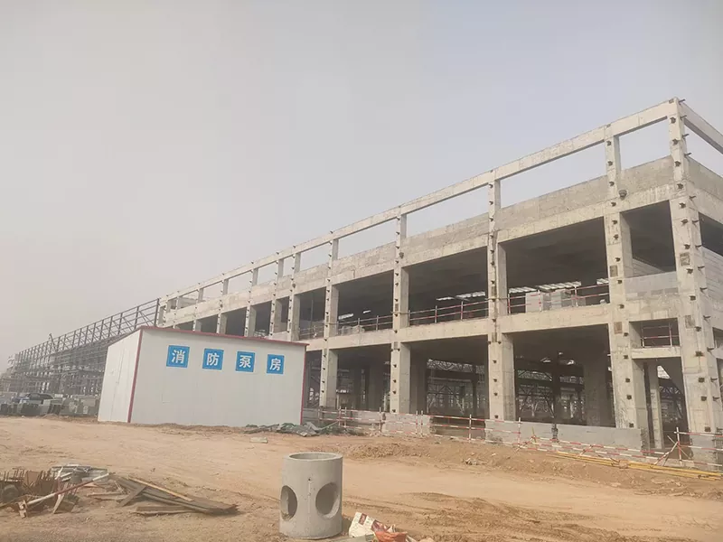 Edifici de magatzem de l'estructura d'acer prefabricat