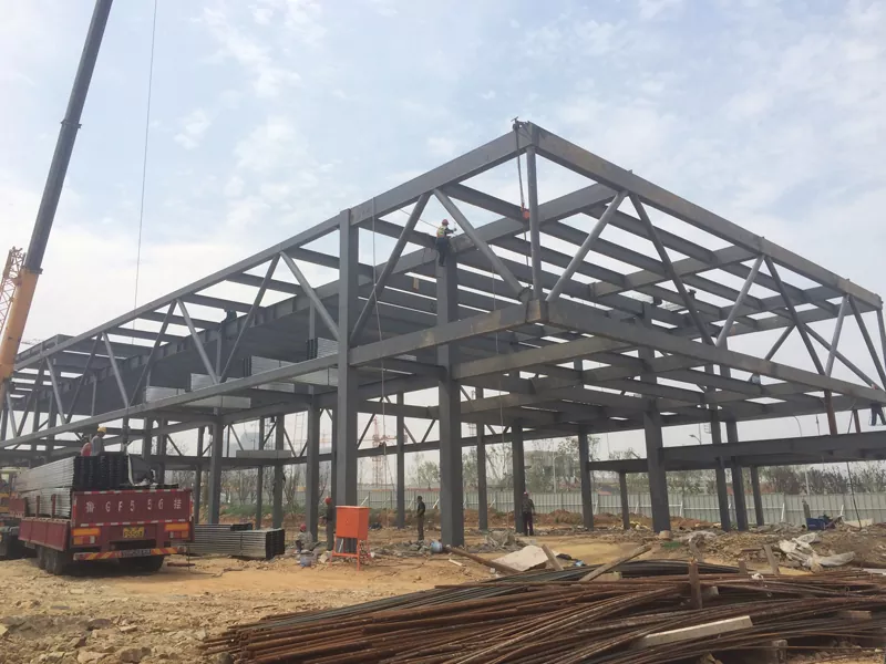 Construcció del bastidor d'acer