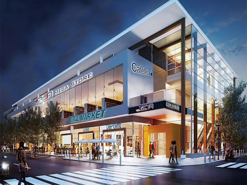 Centres comercials amb estructures d’acer integrades a gran escala