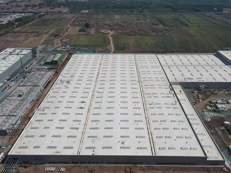 Magatzem integral d'estructura d'acer