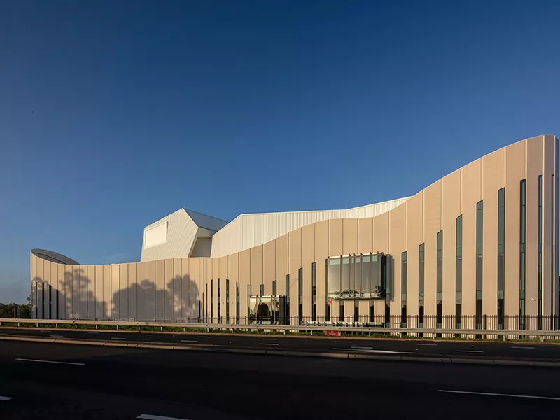 Edifici del teatre de l'estructura d'acer